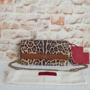New Valentino Garavani City Safari Vitello Clutch